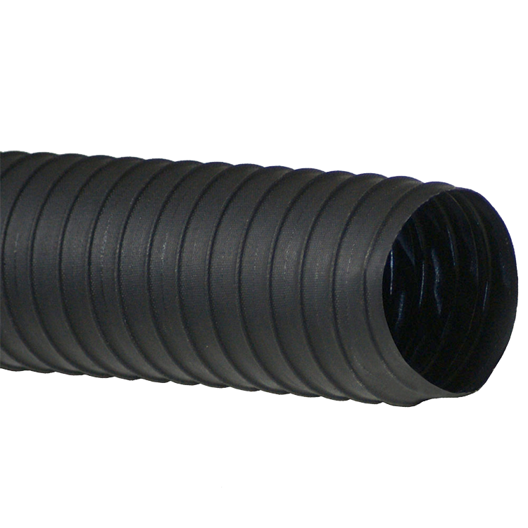 Air Ducting Hose with 100mm ID (PCV Coated Glass Fibre)
