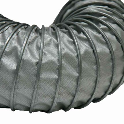 Spiral Lock Silicone 2P 550 gray in color flexed